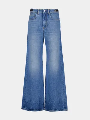 1969 Discs Flared Jeans