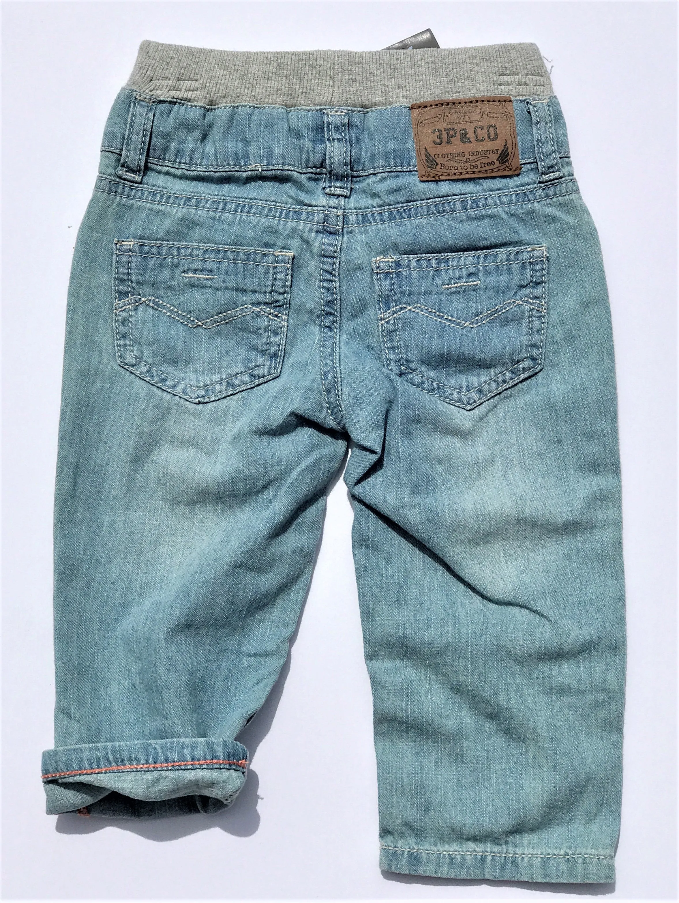 3pommes Infant Boys Light Weight Denim Pants