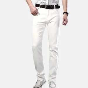 Antonios Business Casual White Jeans