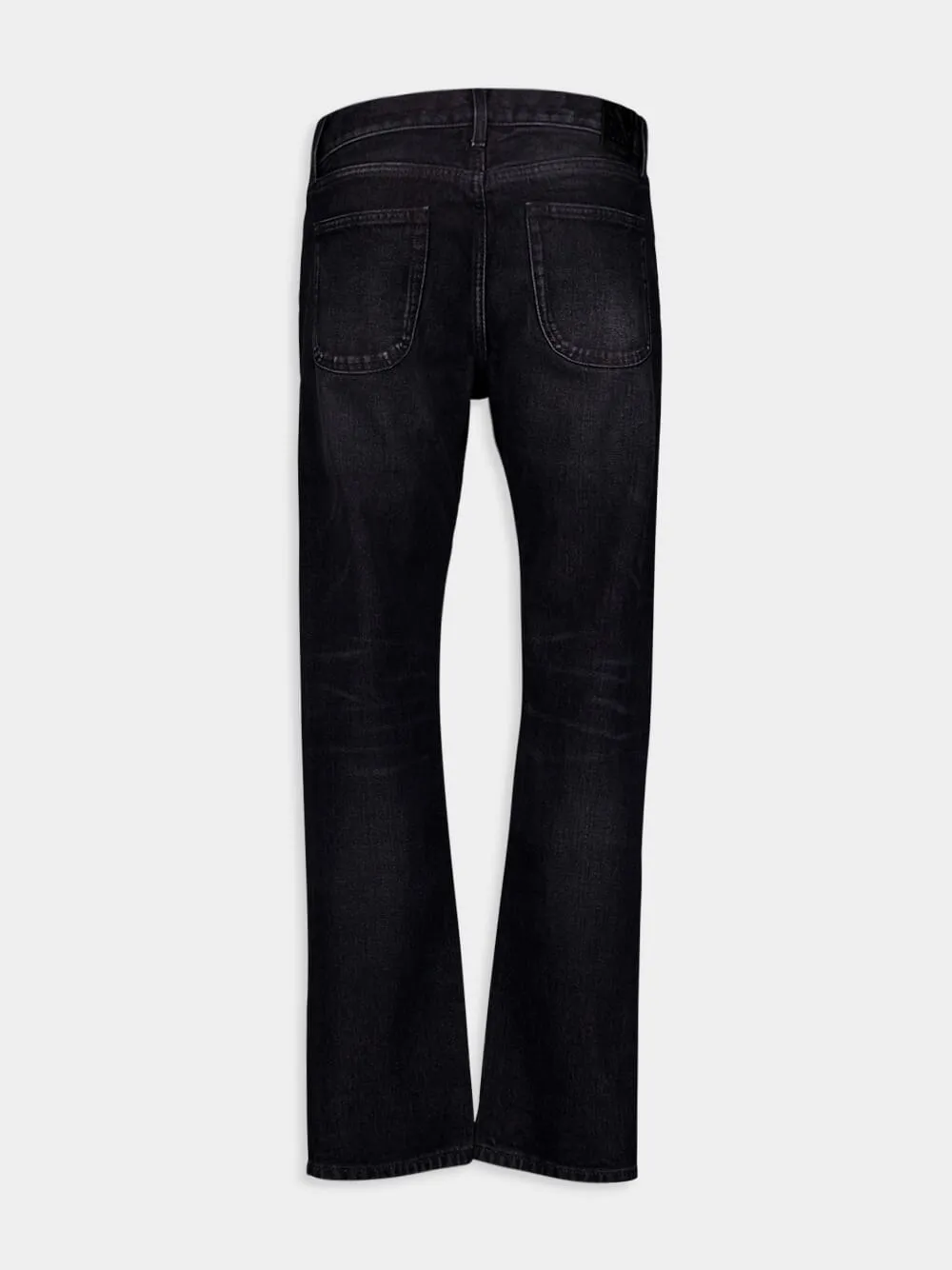 Arr Tab Logo-Patch Tapered Jeans