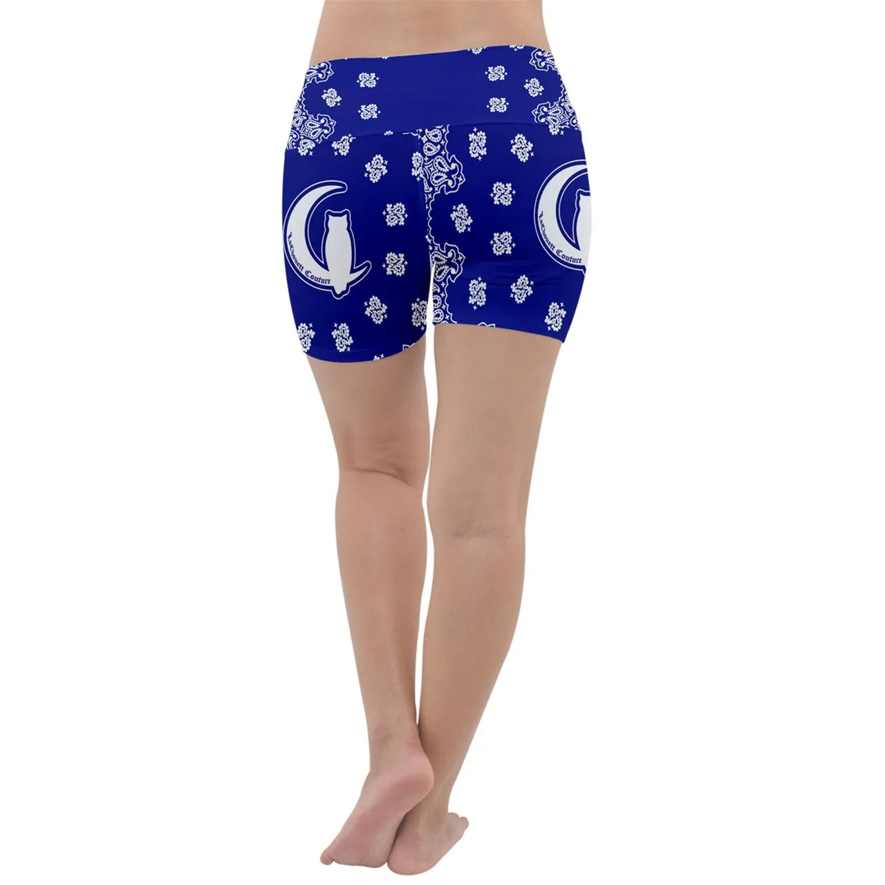 BANDANA Cs'UP Lightweight Velour Yoga Shorts