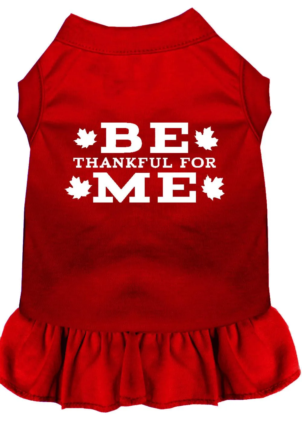 Be Thankful For Me Screen Print Dress Red Med (12)