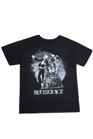 Beetlejuice Grave Graphic Relaxed Tee