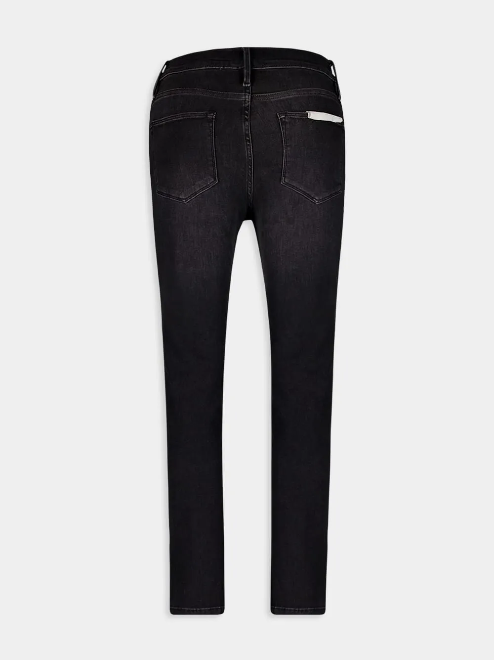 Black Cropped Jeans