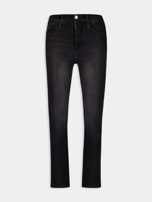 Black Cropped Jeans