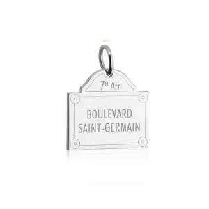 Boulevard Saint-Germain Charm Paris France Silver