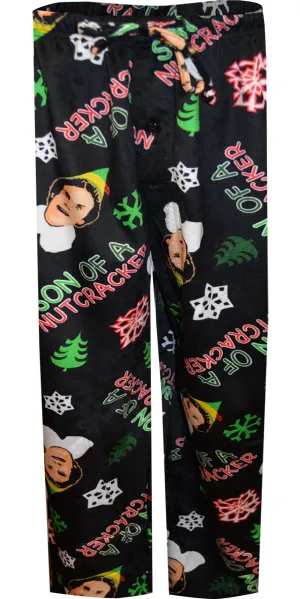 Buddy the Elf Son of a Nutcracker Silky Fleece Lounge Pants