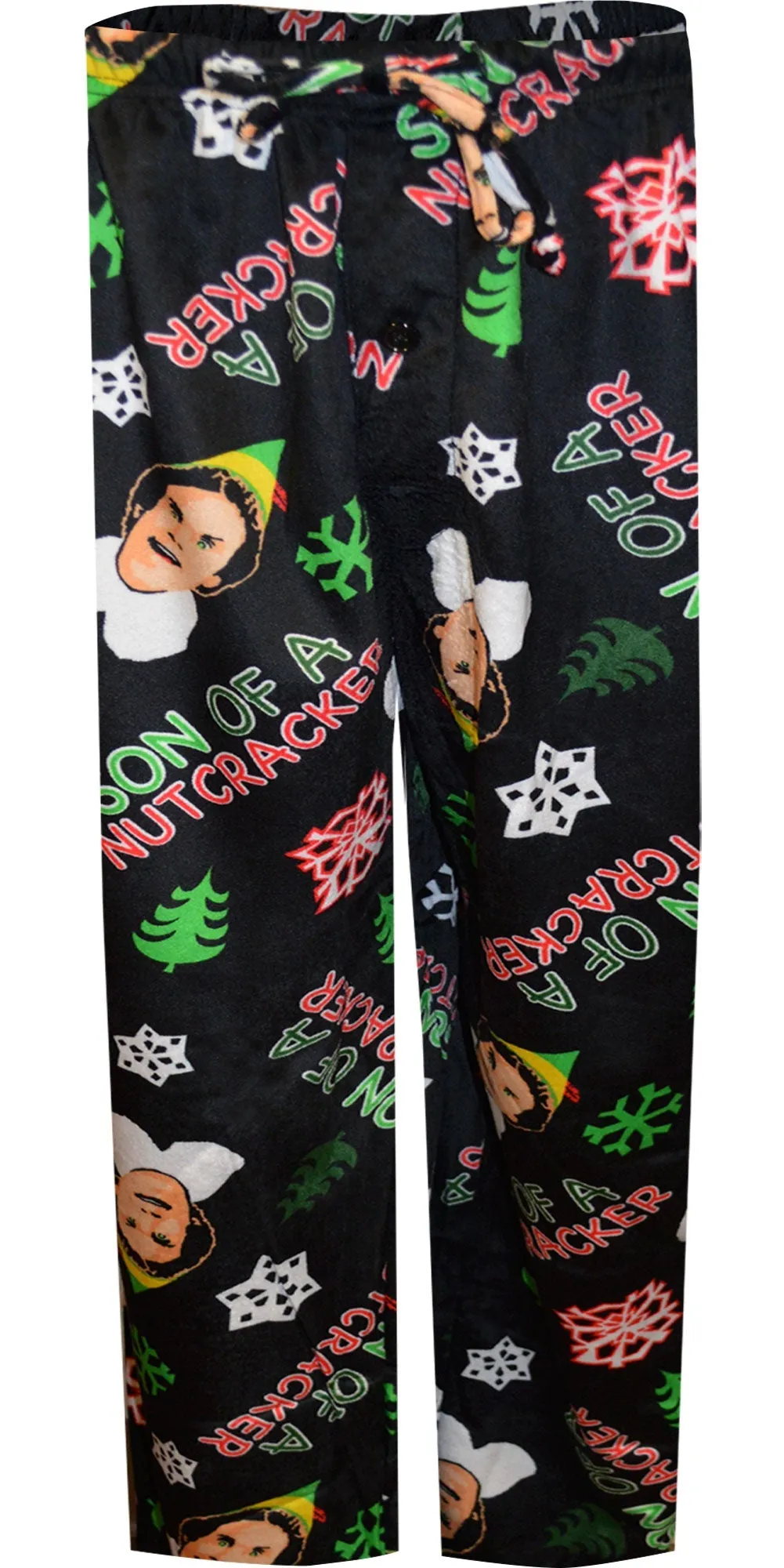 Buddy the Elf Son of a Nutcracker Silky Fleece Lounge Pants