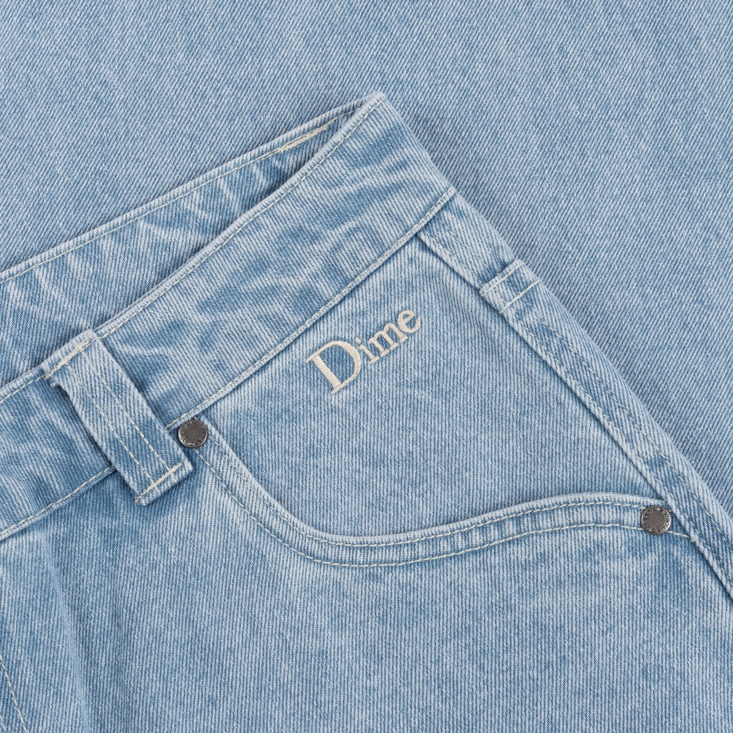 Classic Baggy Denim Jeans, Vintage Blue