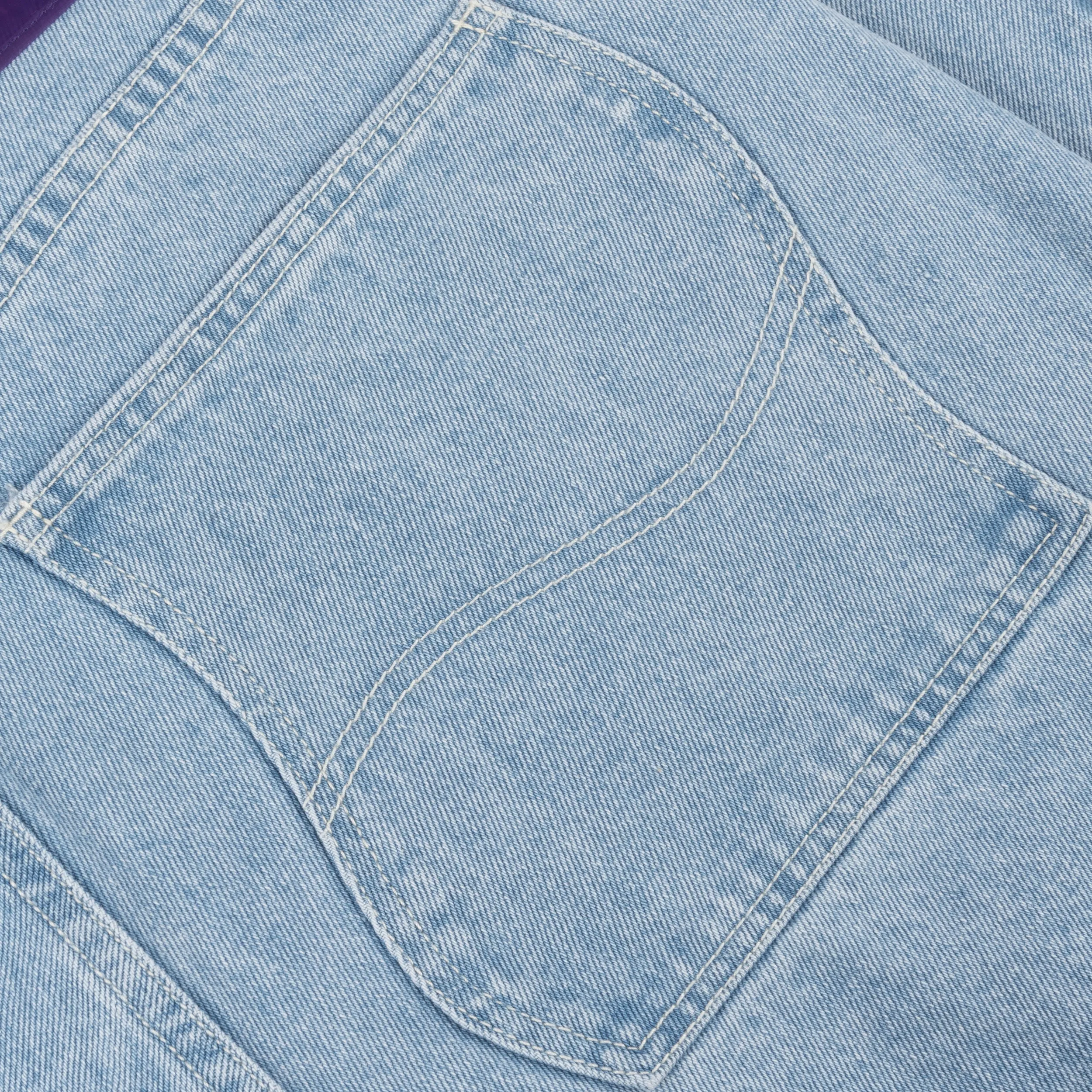 Classic Baggy Denim Jeans, Vintage Blue