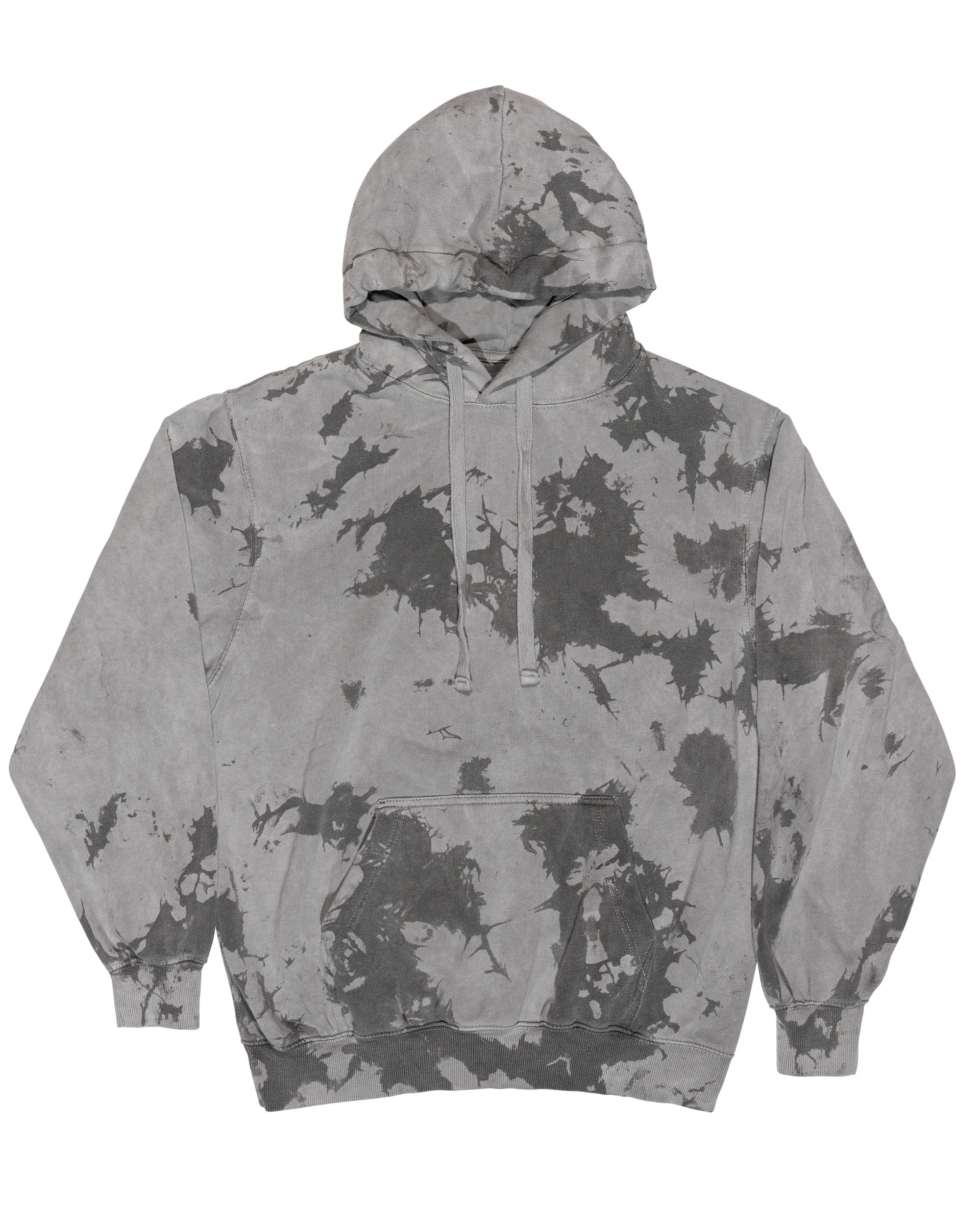 Crush Garment Dye Premium Fleece Hoodie - Stone