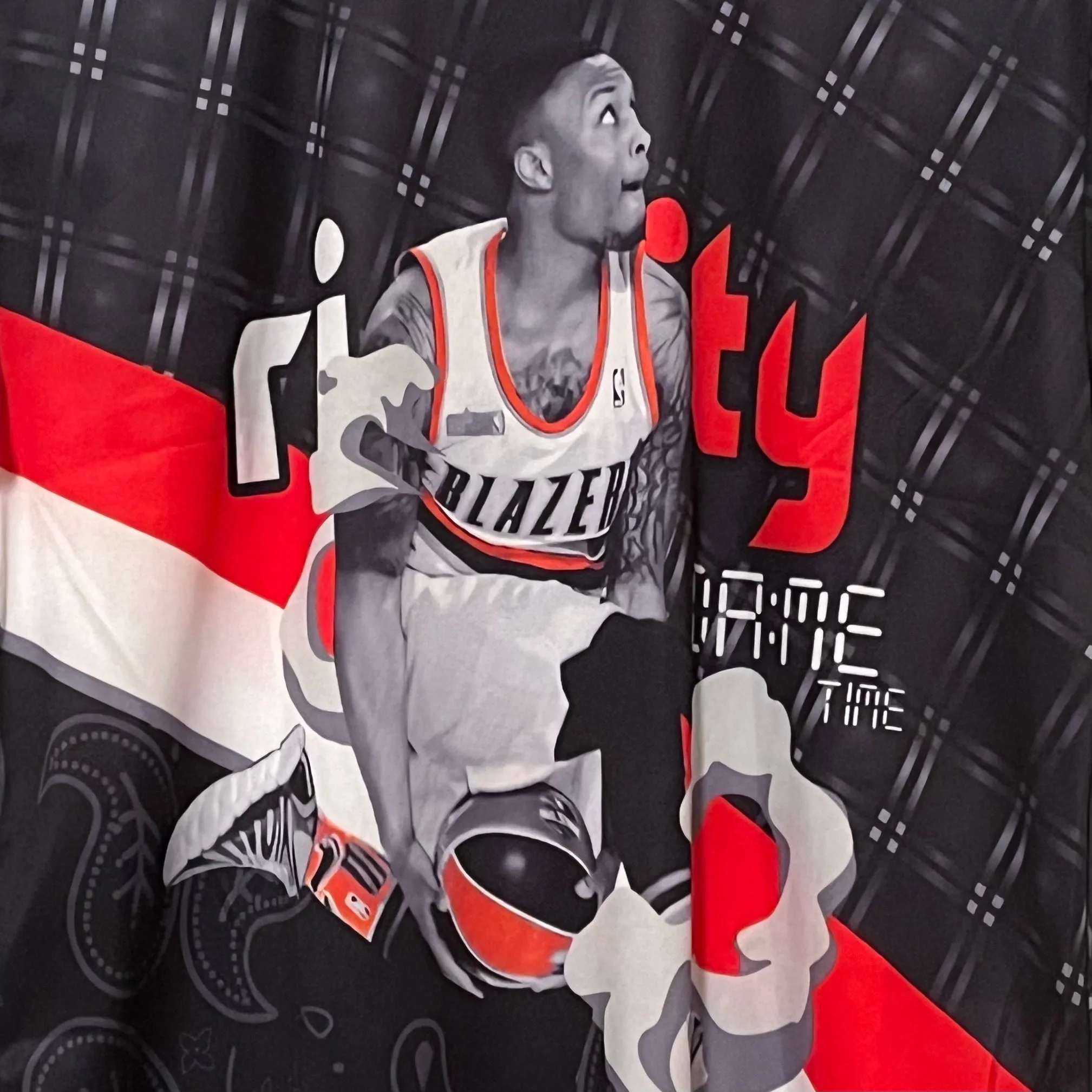 Damian Lillard Portland Trail Blazers Photo Jersey