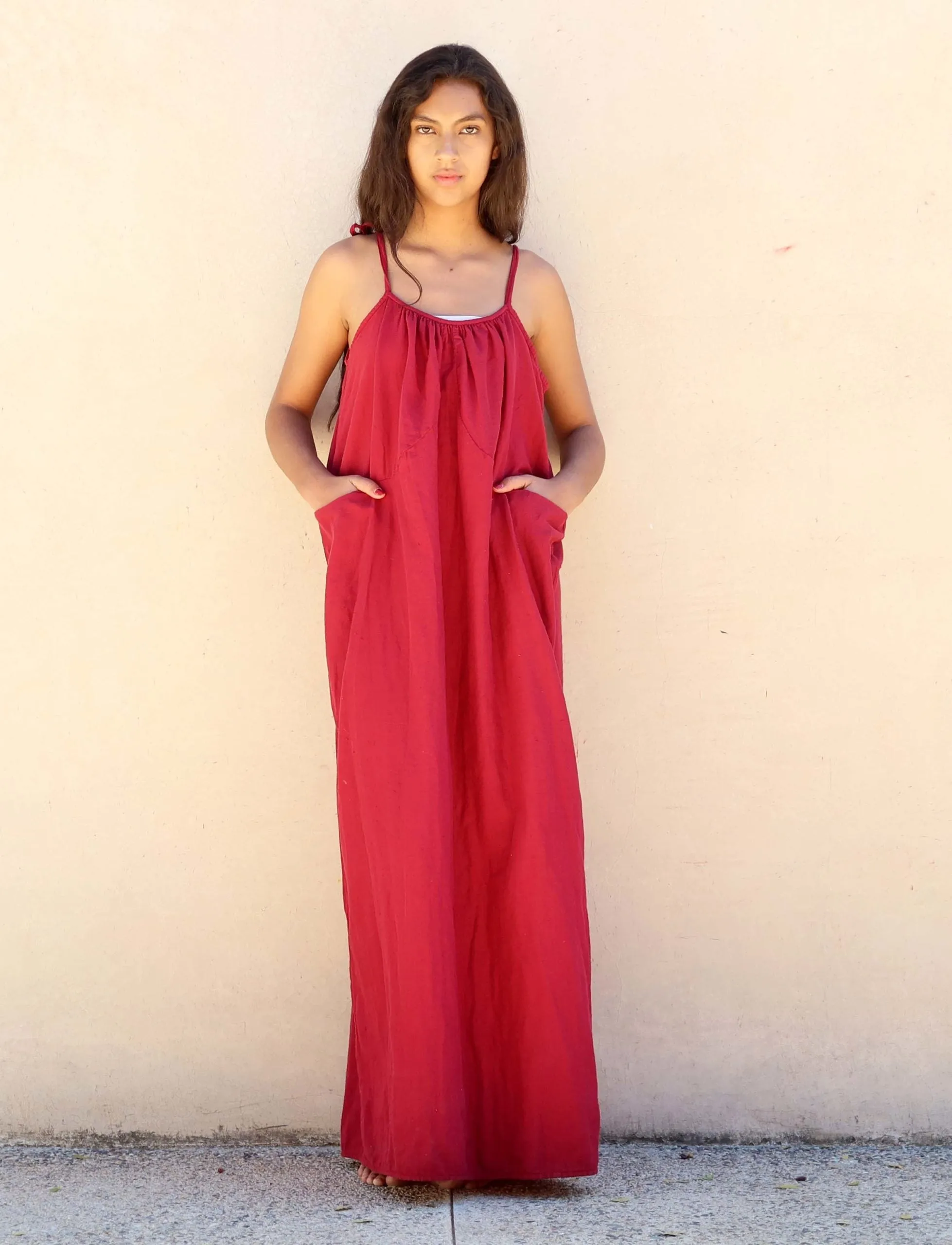 Dawn Origami Long Dress