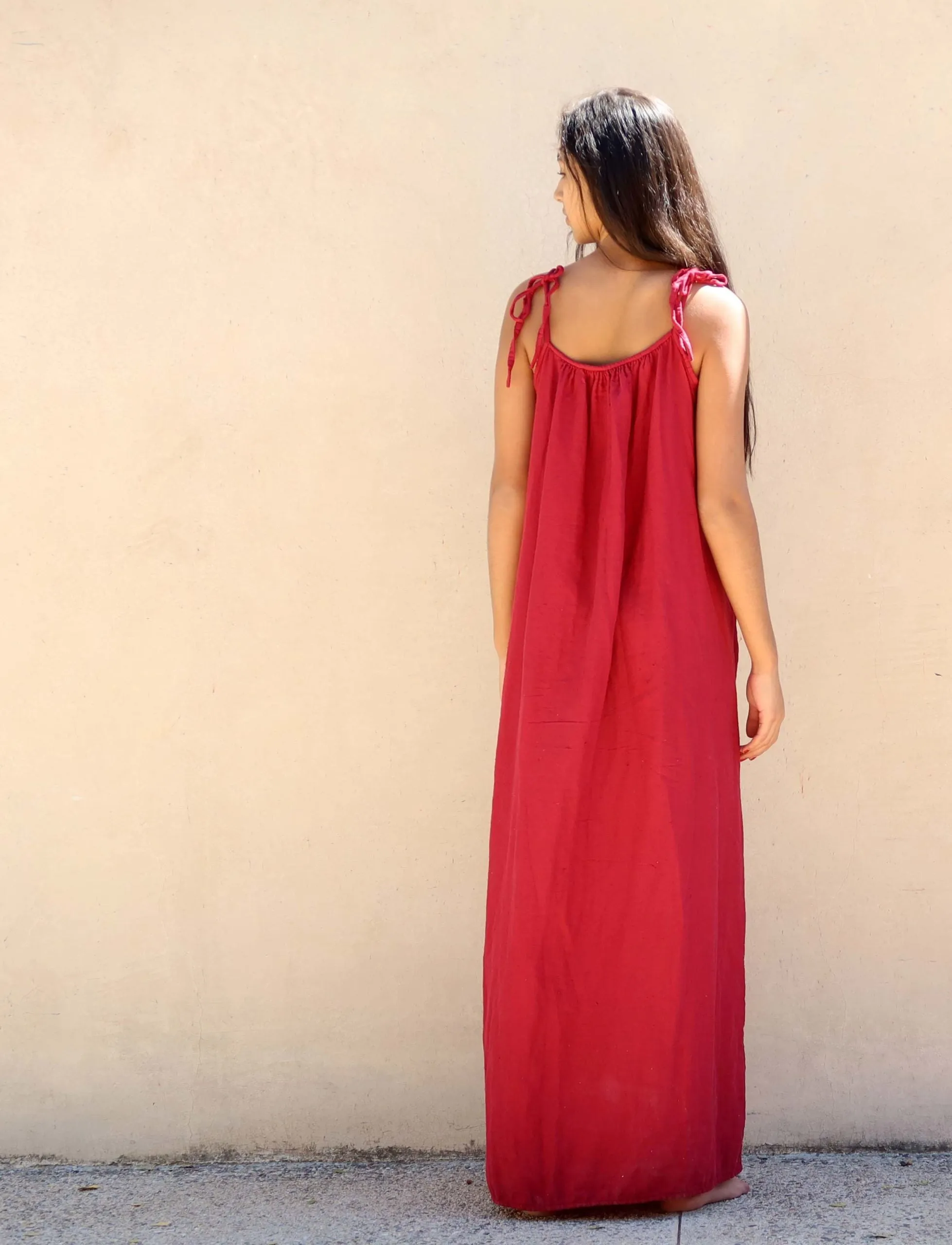 Dawn Origami Long Dress