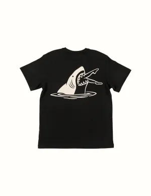 Duvin SHARK BITE TEE - BLACK