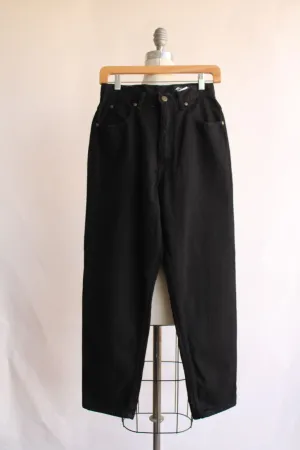 Eddie Bauer Womens Jeans, NWT Black, Size 8P, Classic Fit, Straight Hip