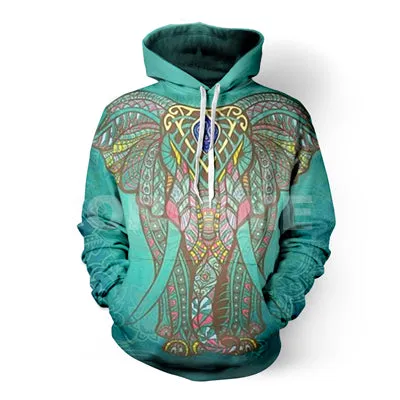 Elephant Art Hoodie