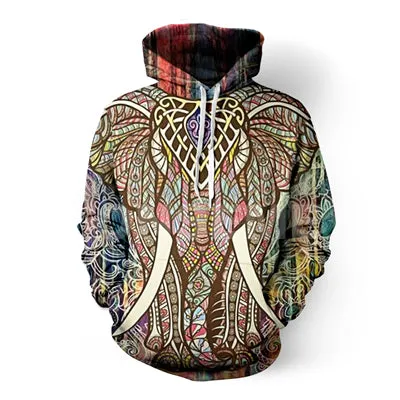 Elephant Art Hoodie