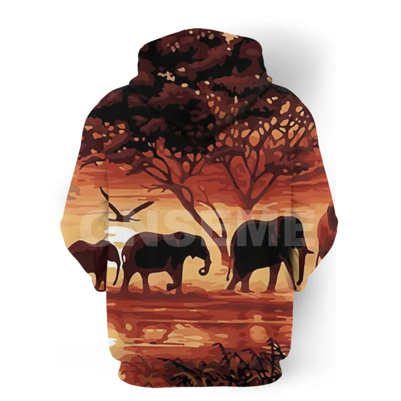 Elephant Art Hoodie