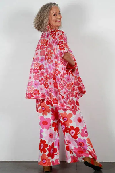 Flower Power Soft Top Linen Pants