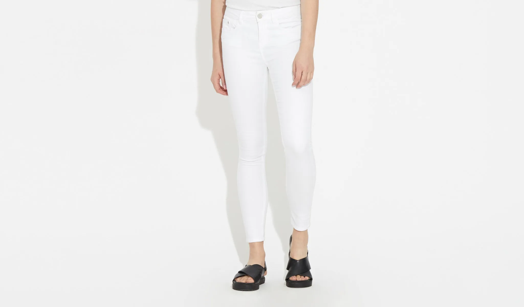 Freya | Classic Skinny - White