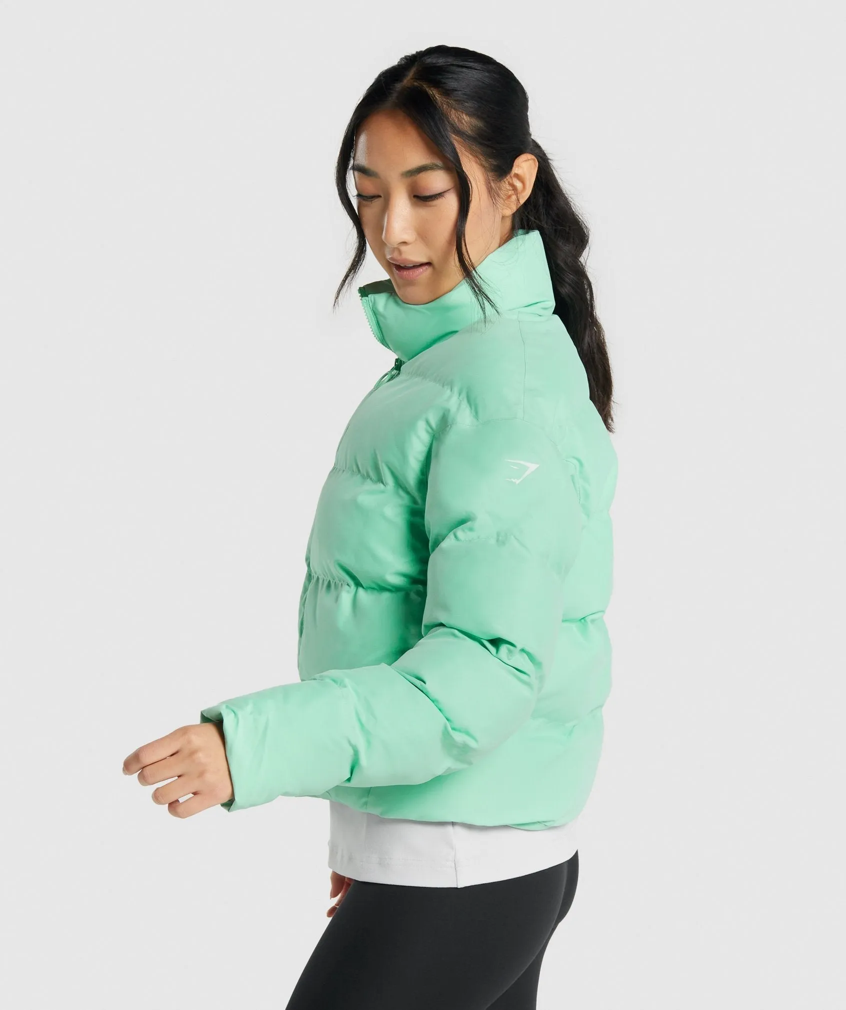 Gymshark Puffer Jacket - Green