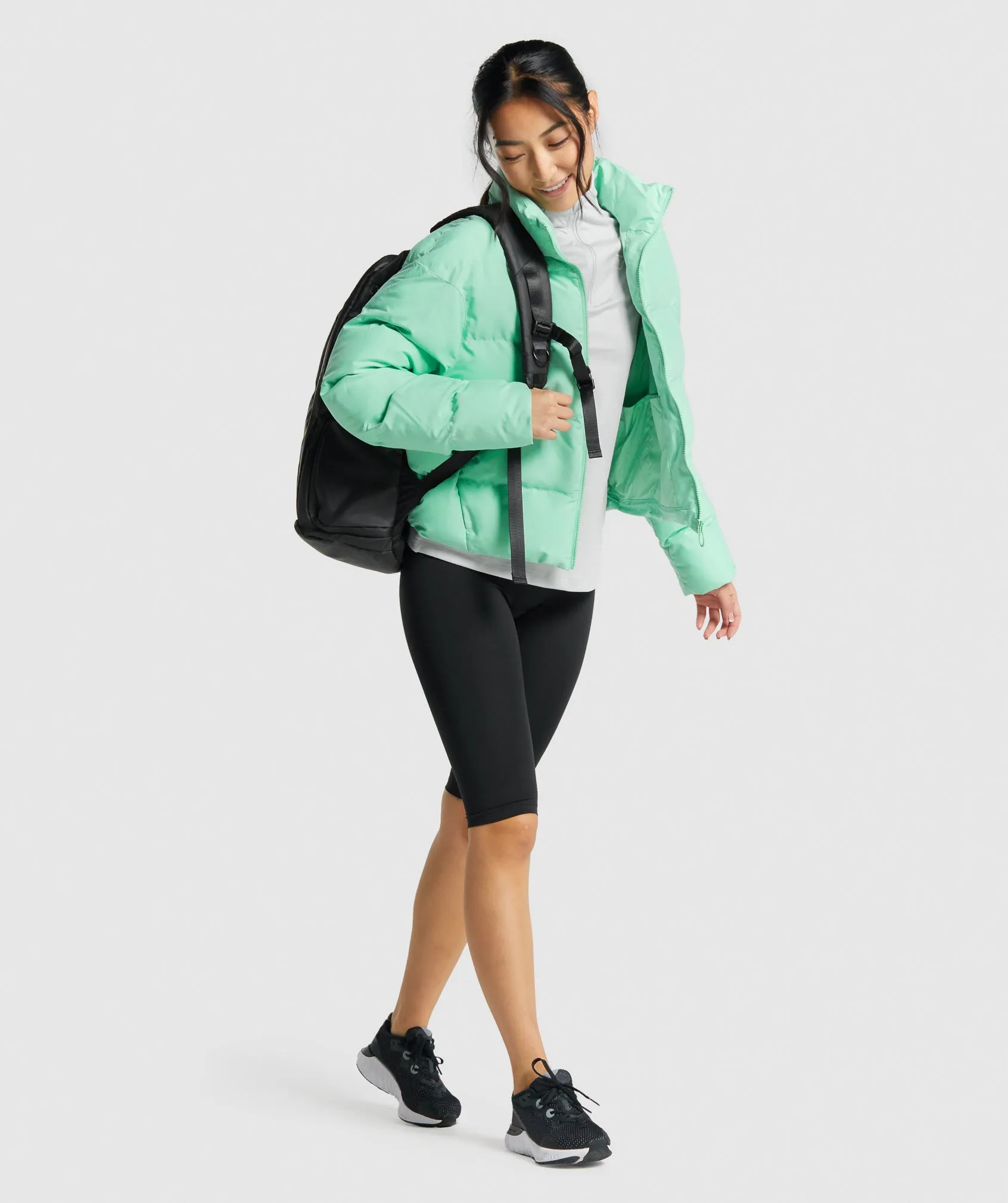 Gymshark Puffer Jacket - Green