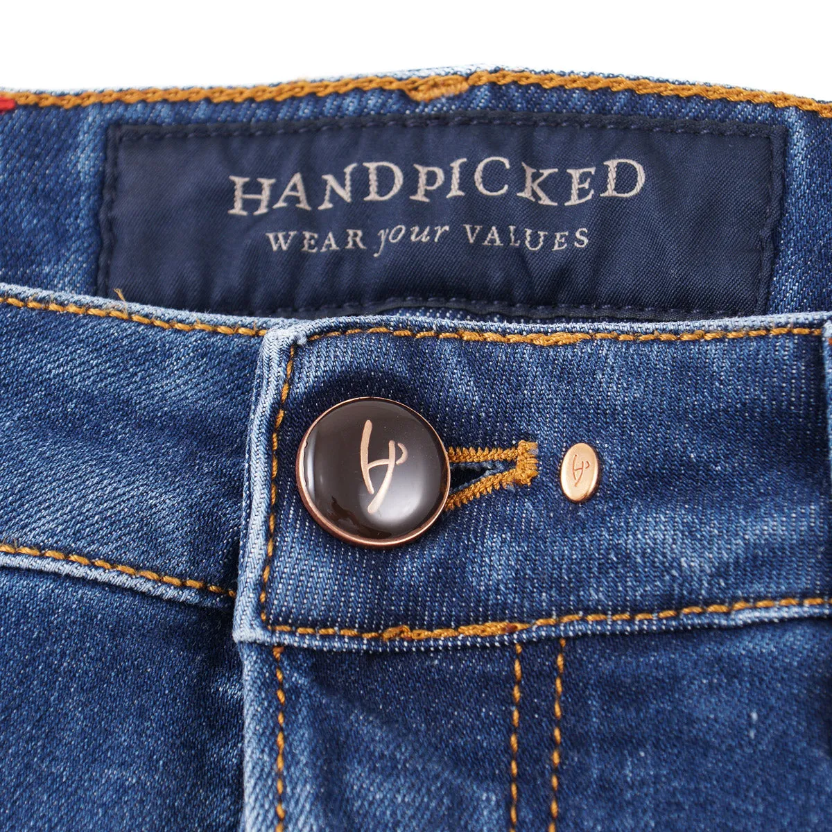 Handpicked 'Ravello' Soft Denim Jeans