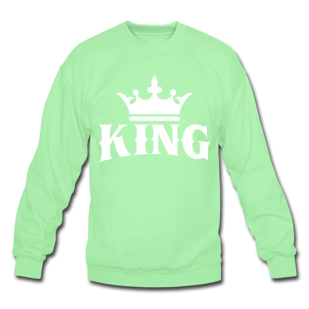 King w/ Crown Crewneck Sweatshirt (Style 2)