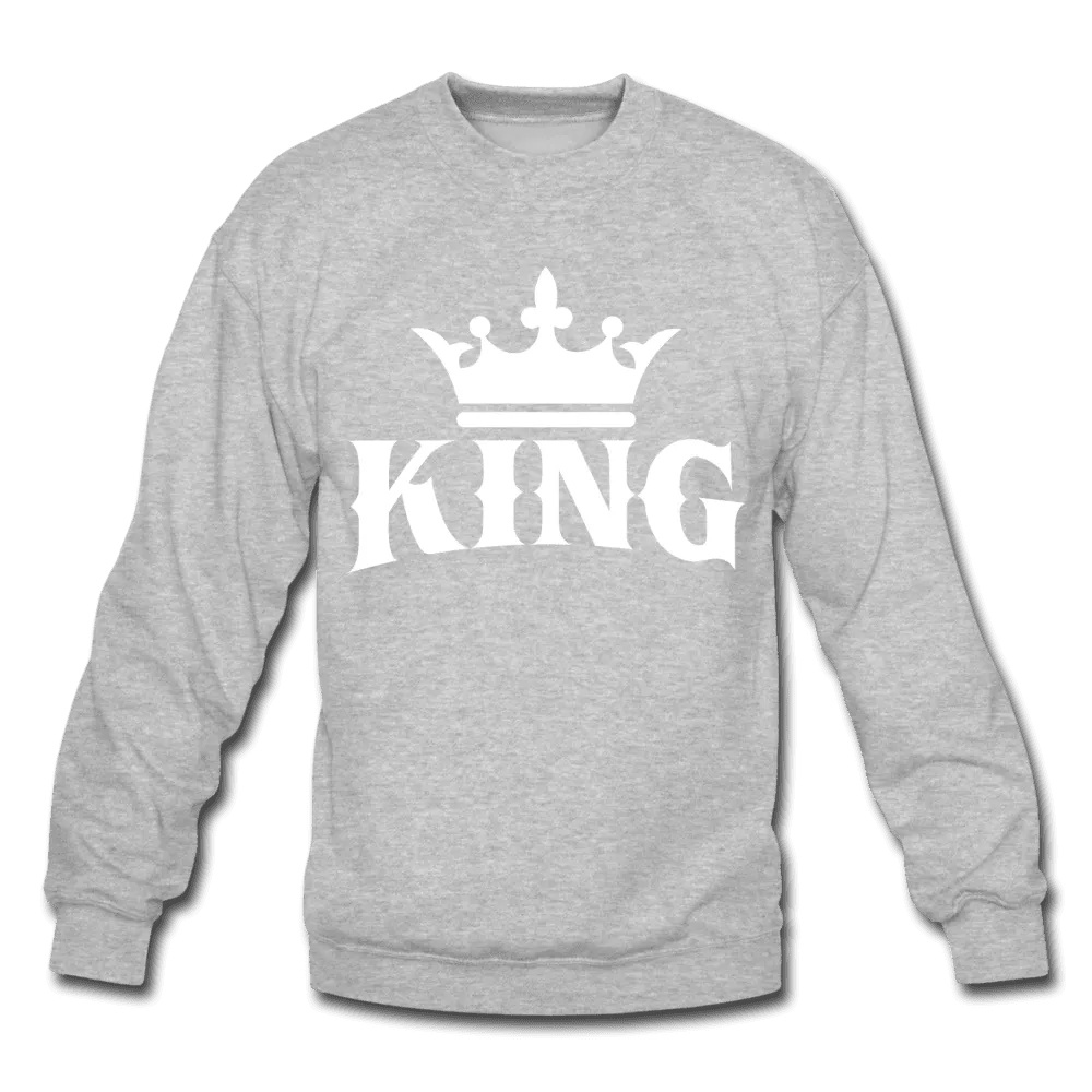 King w/ Crown Crewneck Sweatshirt (Style 2)