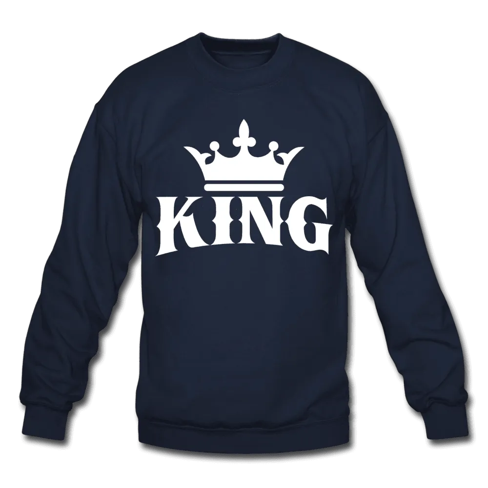 King w/ Crown Crewneck Sweatshirt (Style 2)