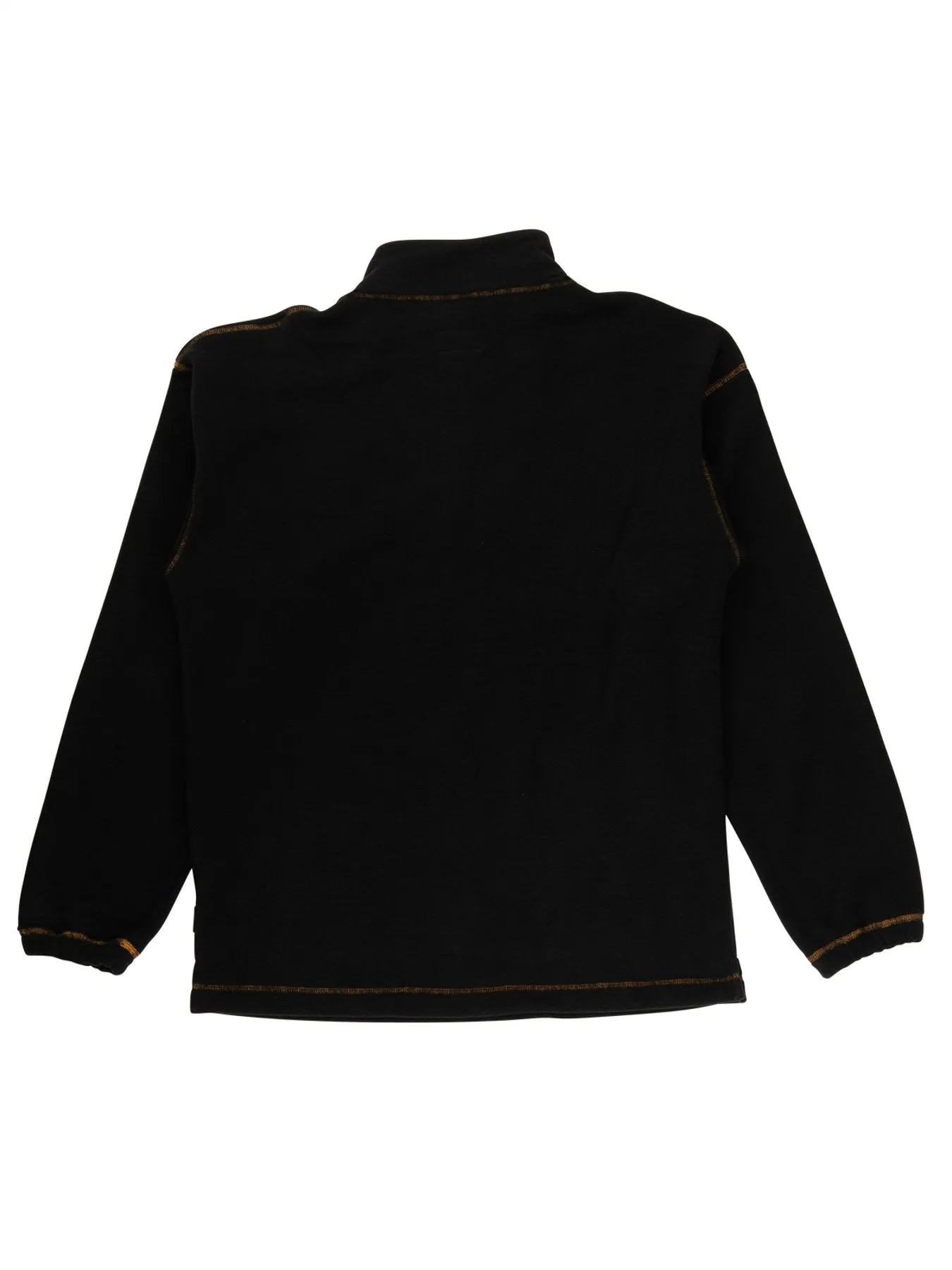 Lubricated Polar Fleece Quarter Zip - Black 1