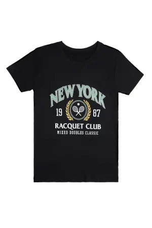 New York Racquet Club Graphic Relaxed Tee