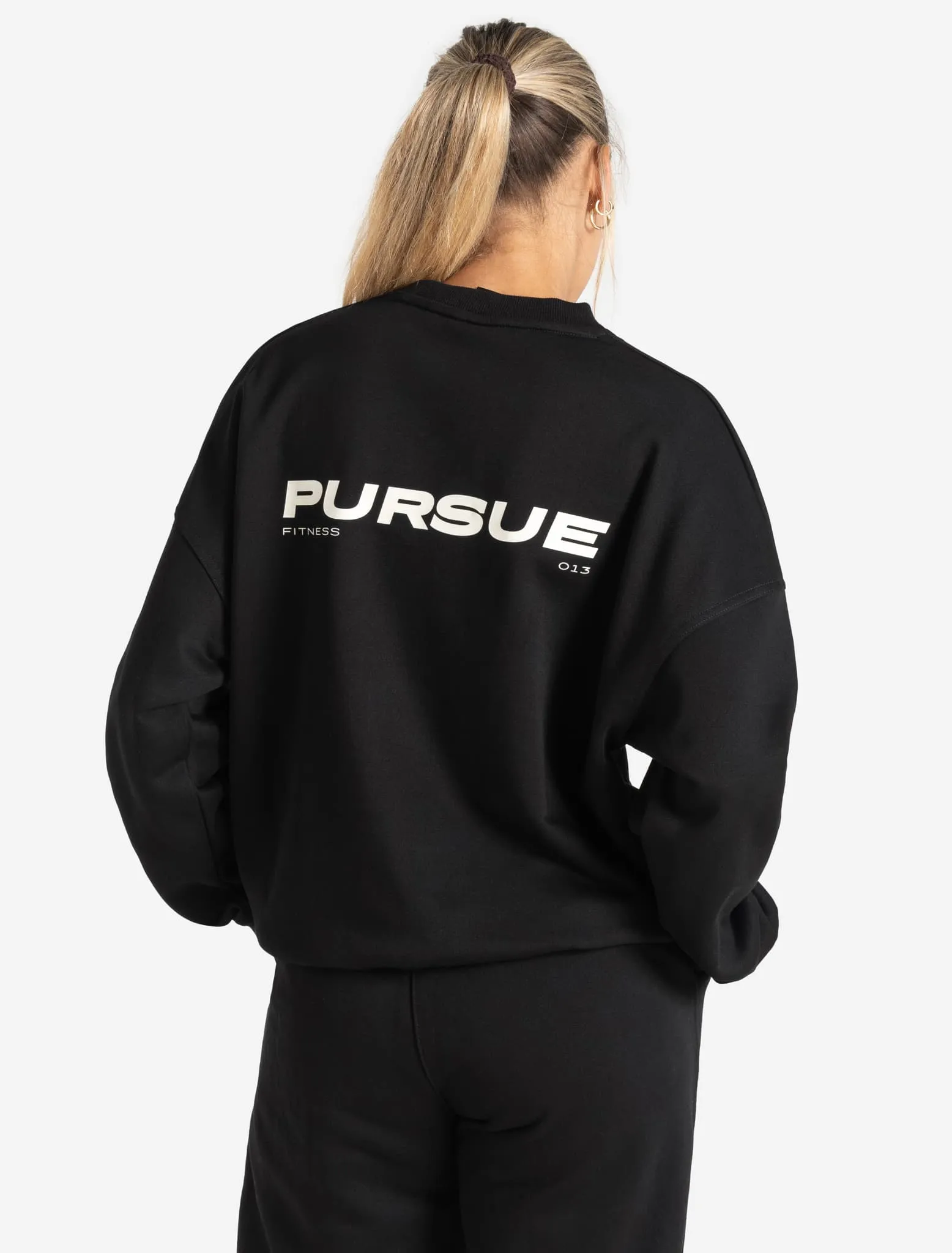 Oversized Sweatshirt - Black