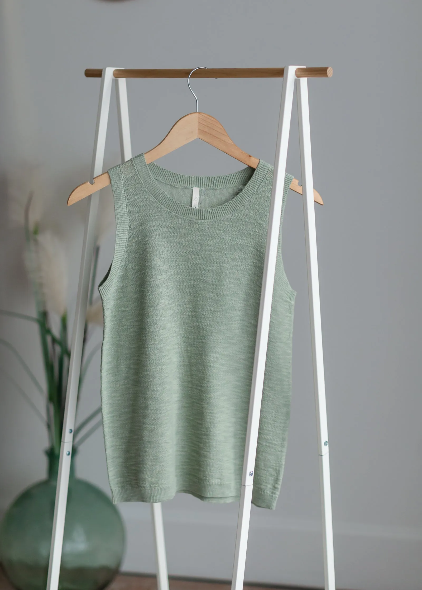 Round Neck Knit Top - FINAL SALE