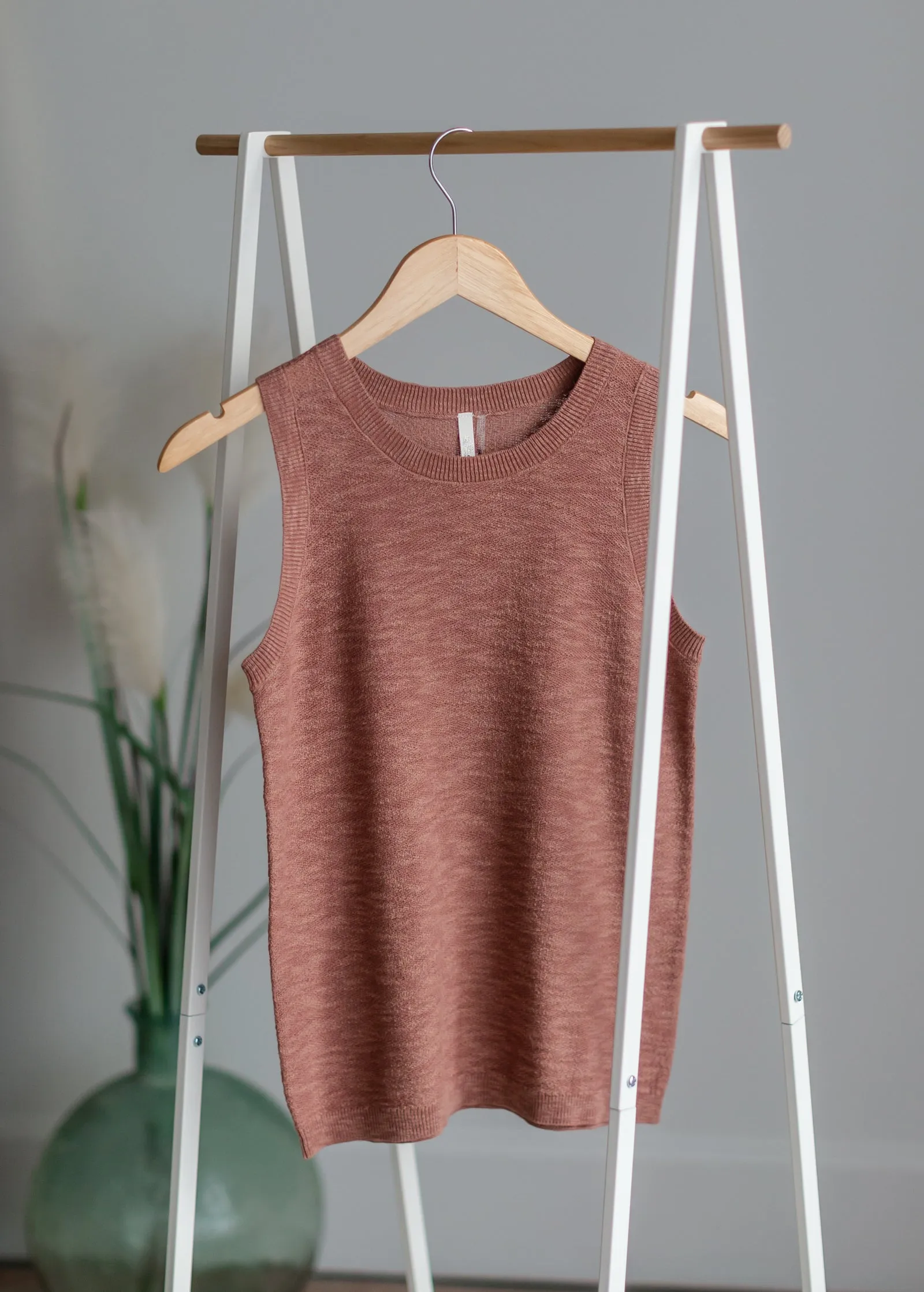 Round Neck Knit Top - FINAL SALE