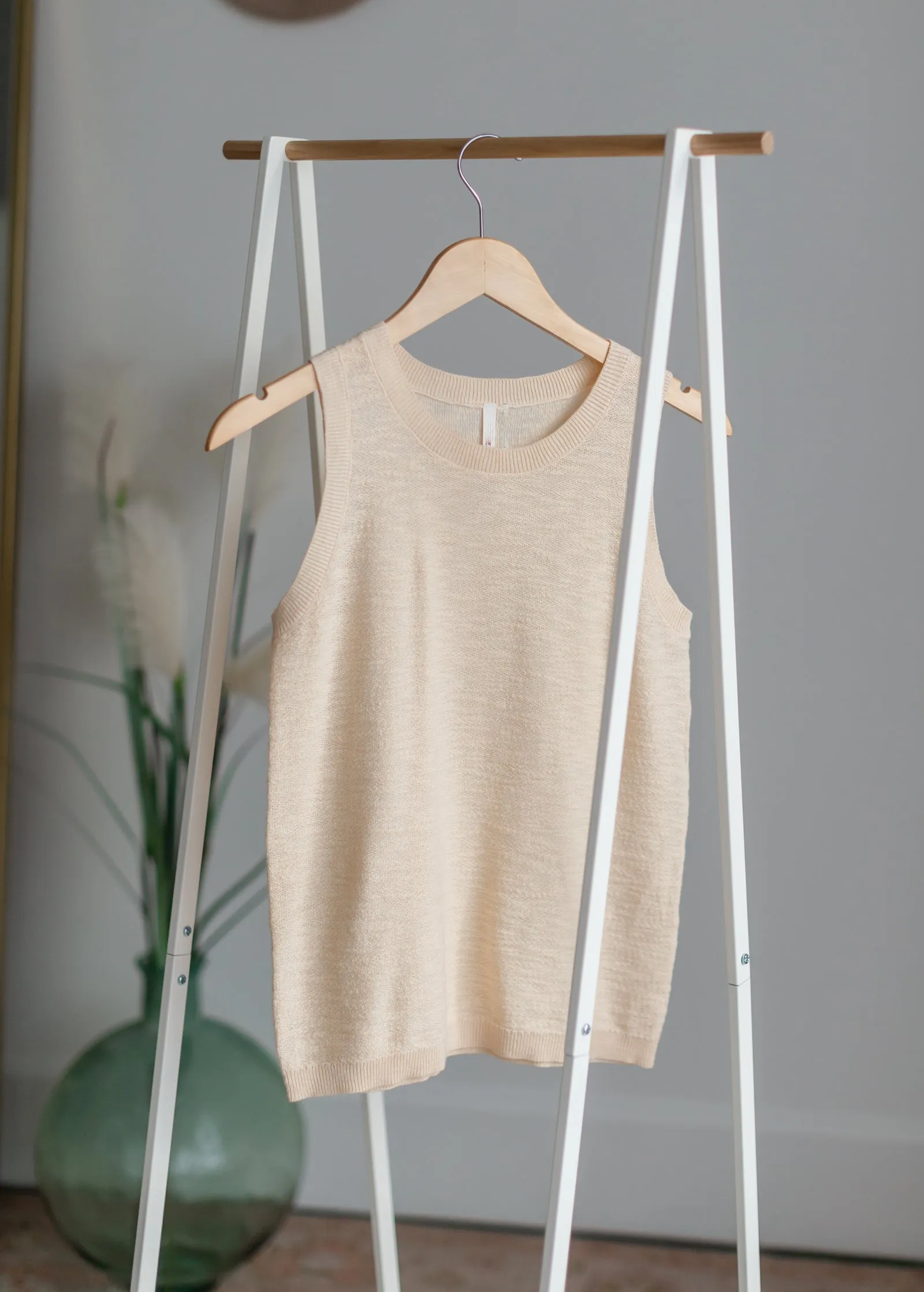 Round Neck Knit Top - FINAL SALE