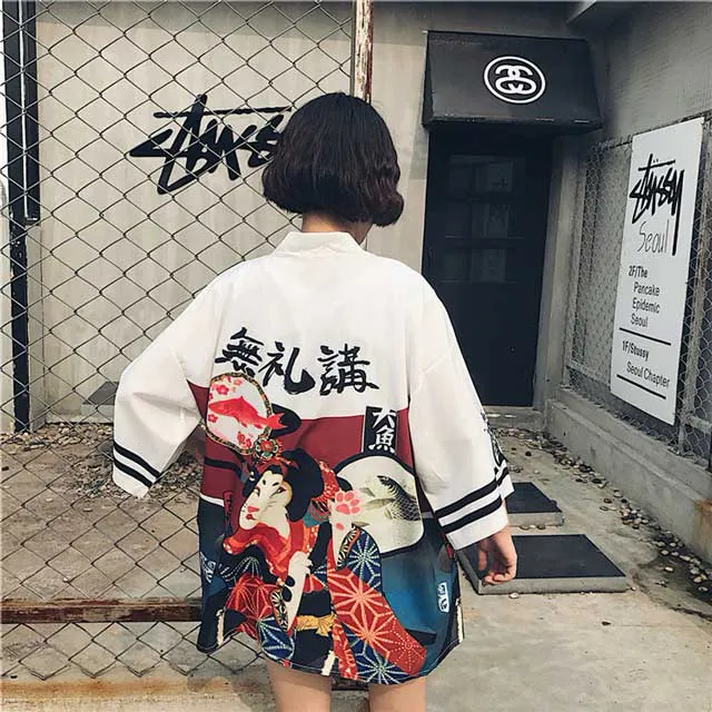 Short Kimono Haori Jacket