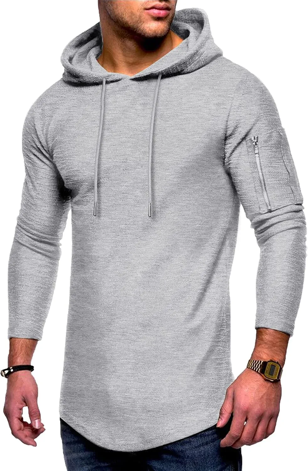 Solid Color Athletic Hoodie (US Only)