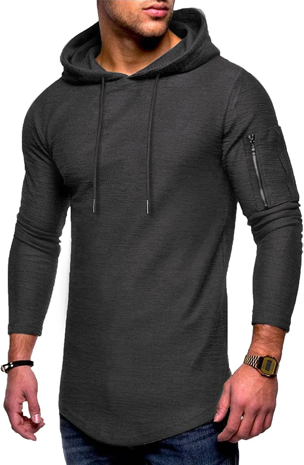 Solid Color Athletic Hoodie (US Only)