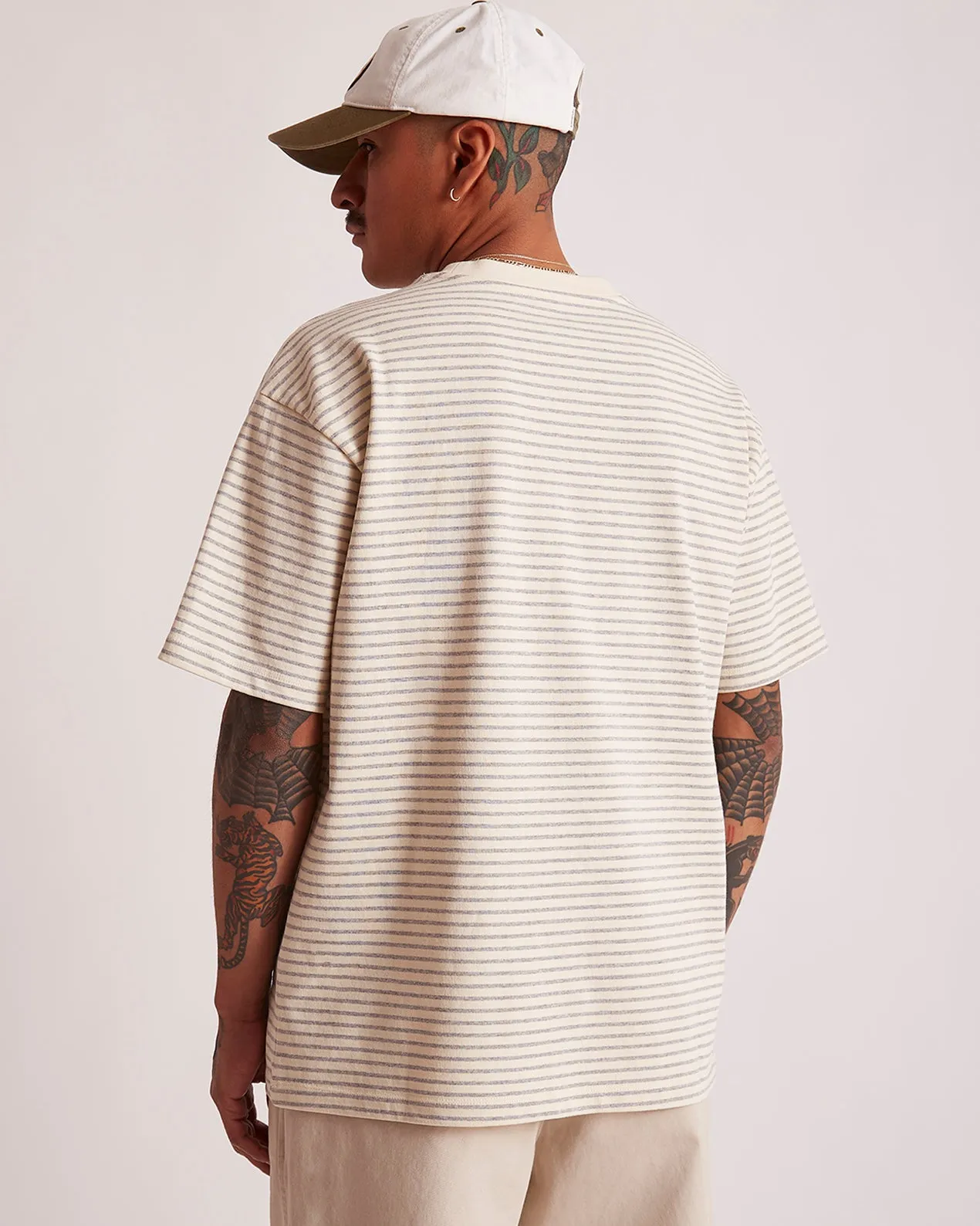 Stripe Relaxed SS Shirt