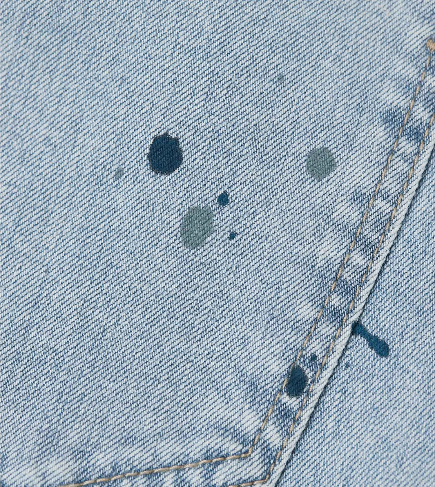 Su Blow Denim Battered Blue