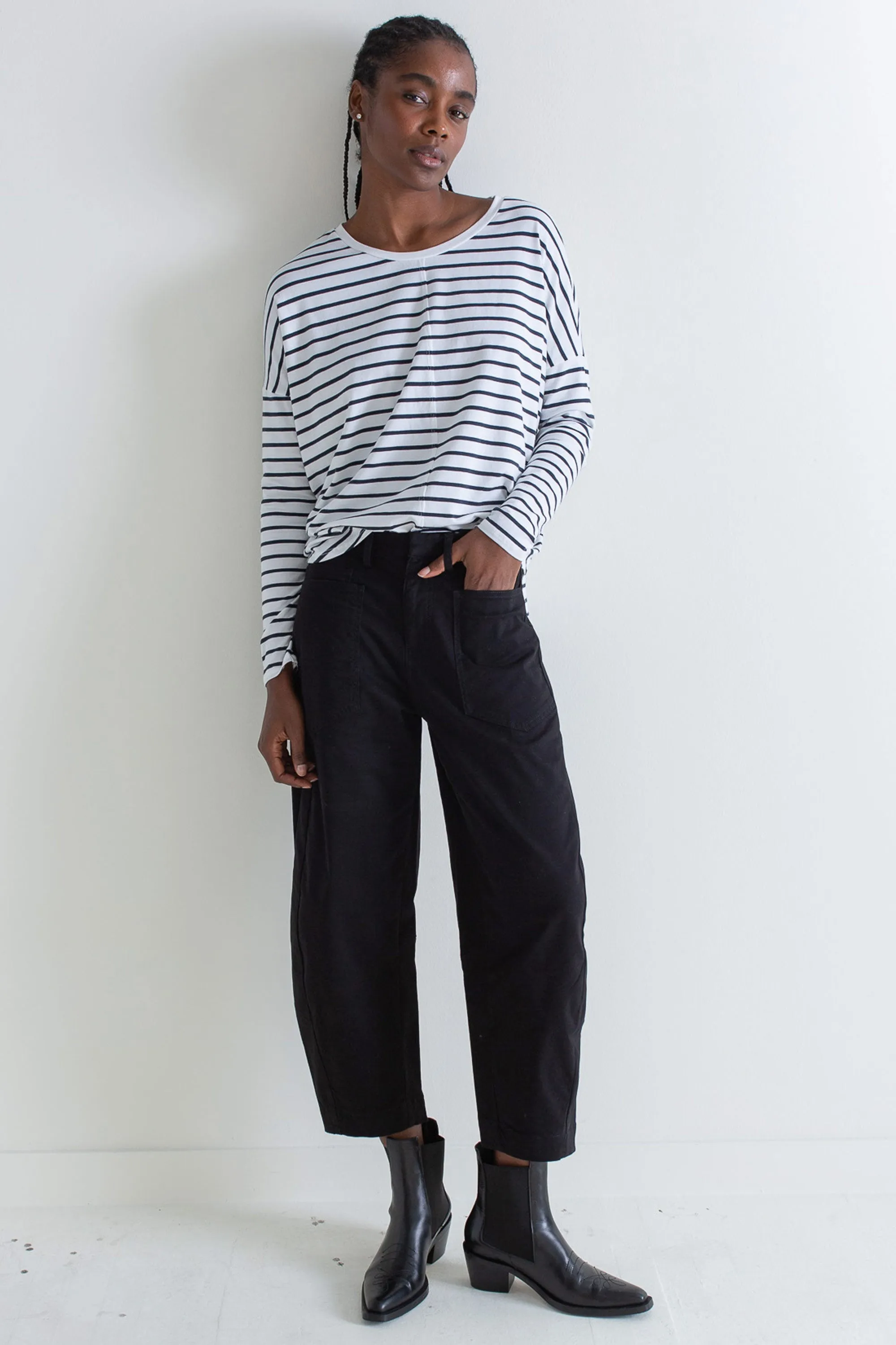 The Slouchy Soft Twill Pants