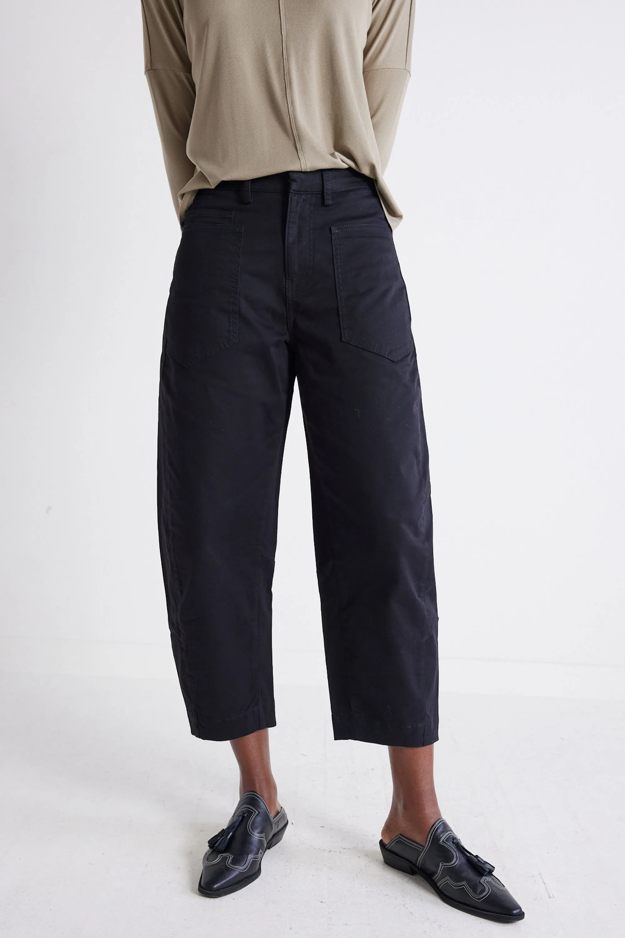 The Slouchy Soft Twill Pants