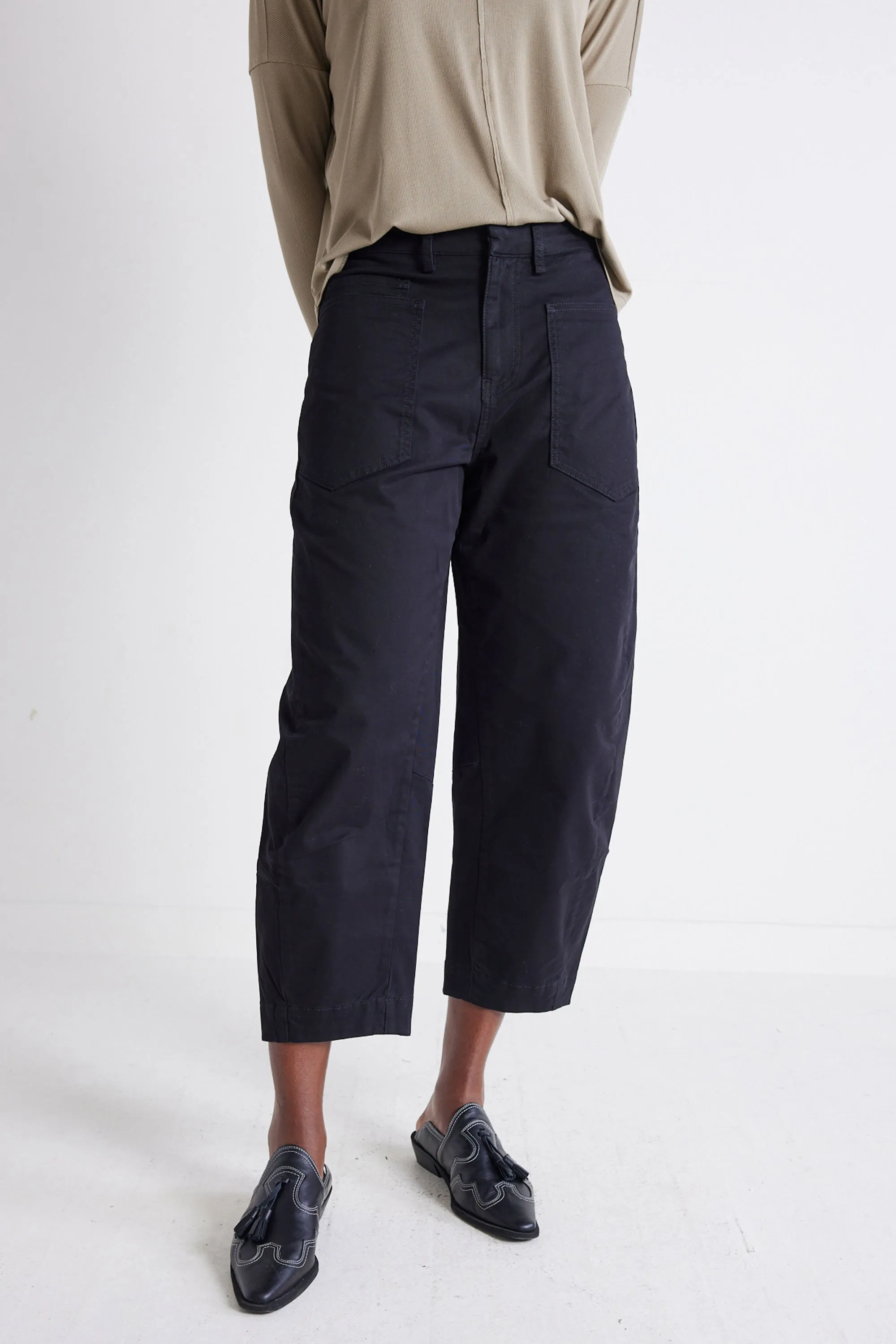 The Slouchy Soft Twill Pants