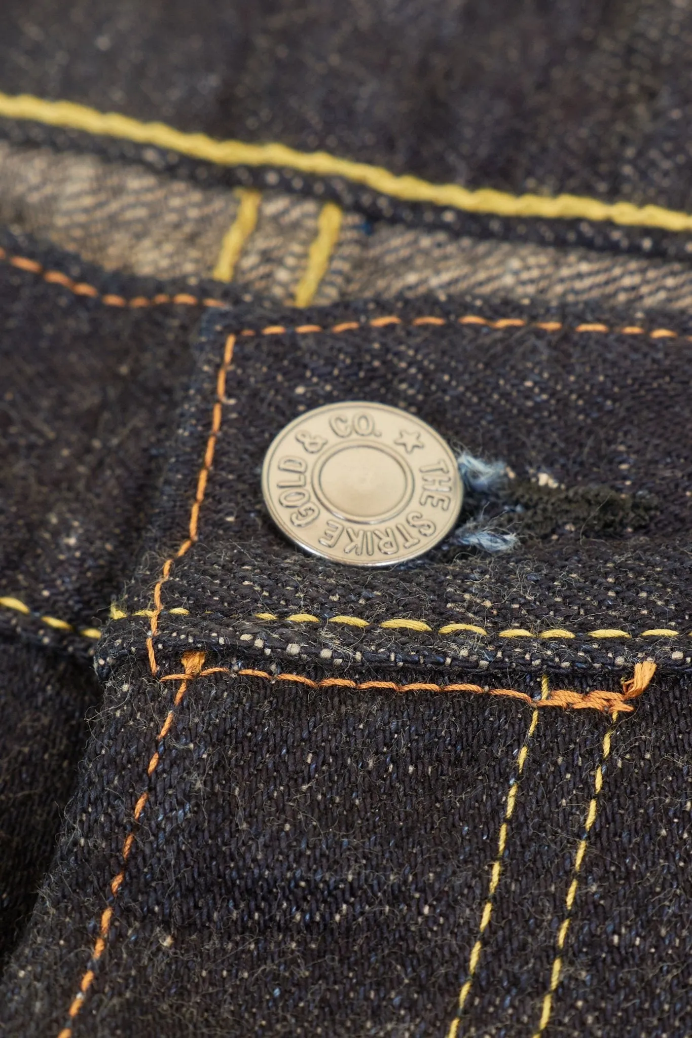 The Strike Gold 'Classic Series' 15oz Straight Selvedge Jeans